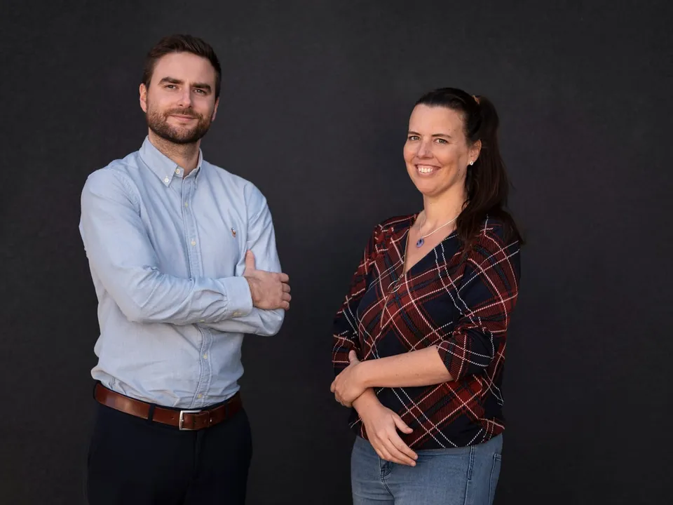 Niels en Stephanie Deprez van LeadService, de mensen achter Boekhouder Eenmanszaak